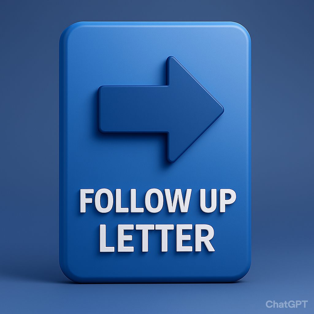 Follow-up Letter