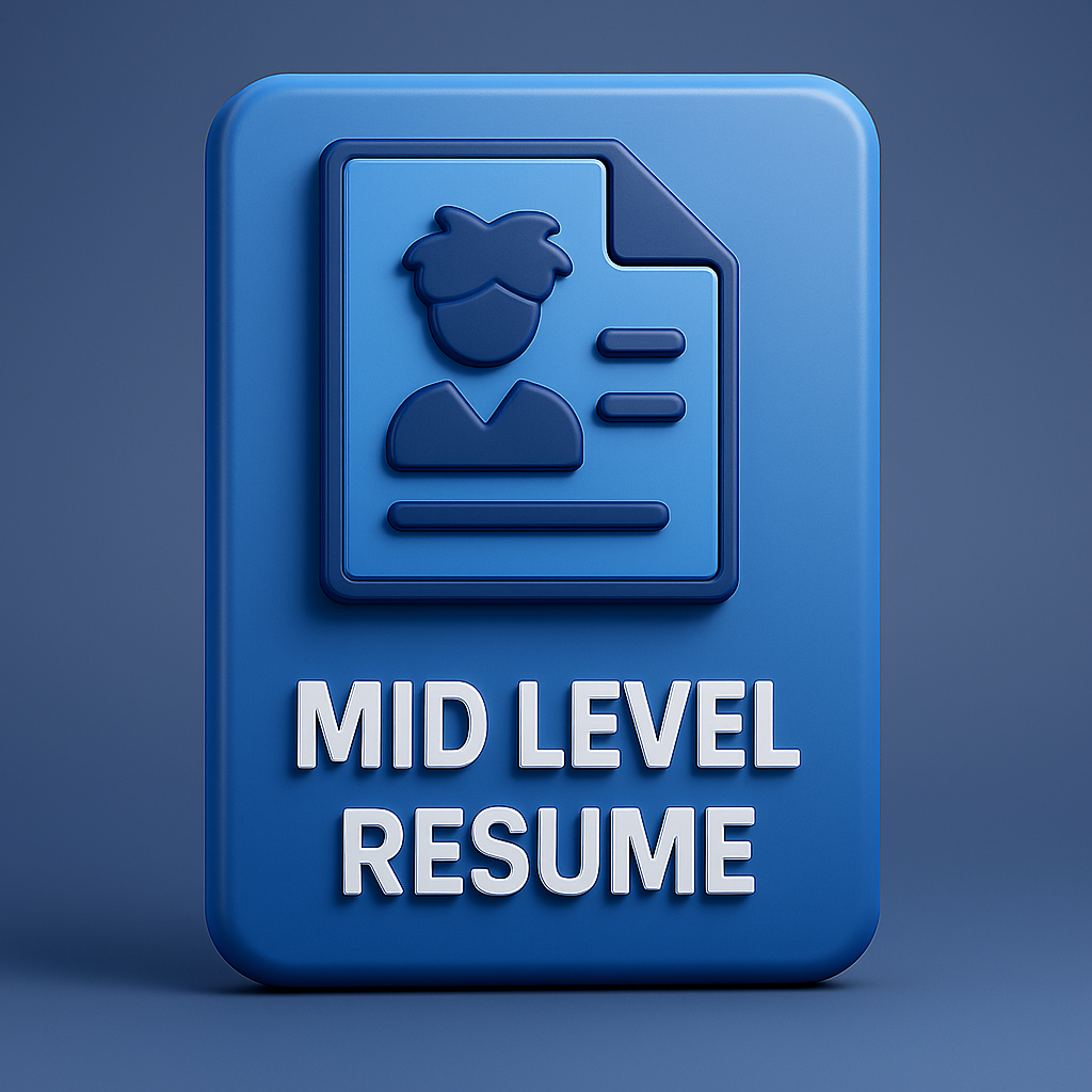 Mid Level Resume
