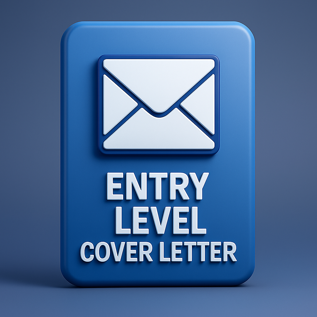 Entry Level Cover Letter