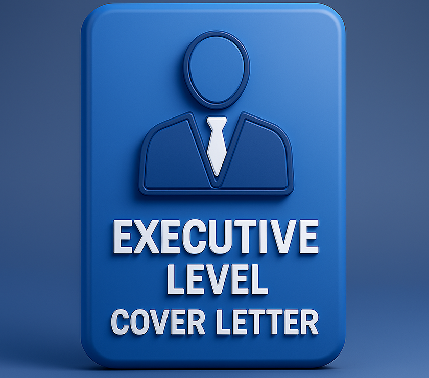 Executive Level Cover Letter