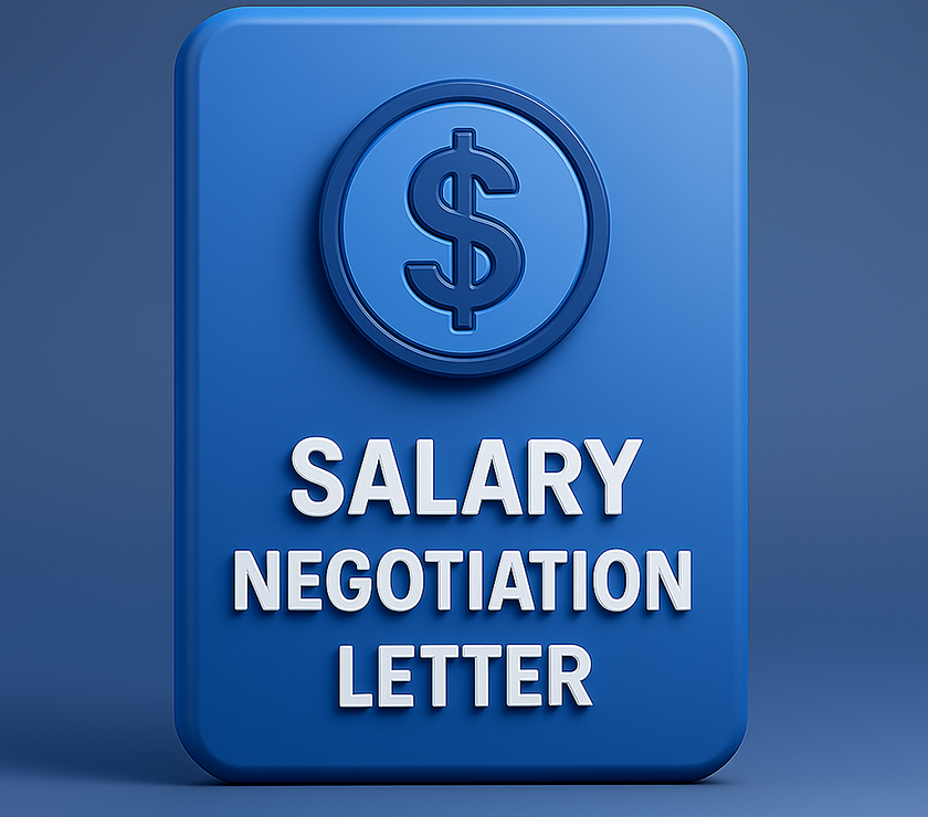 Salary Negotiation Letter