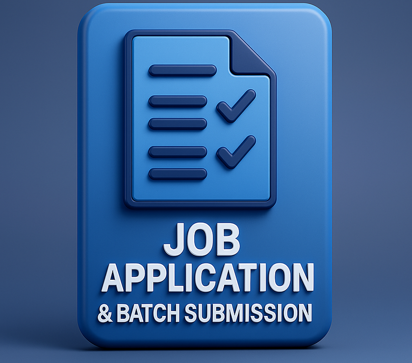 Job Application Batch Submission Service