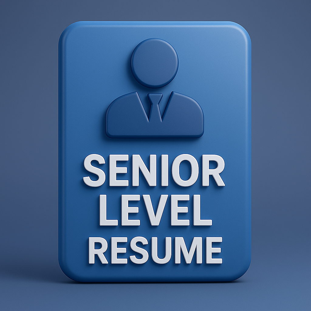 Senior Level Resume