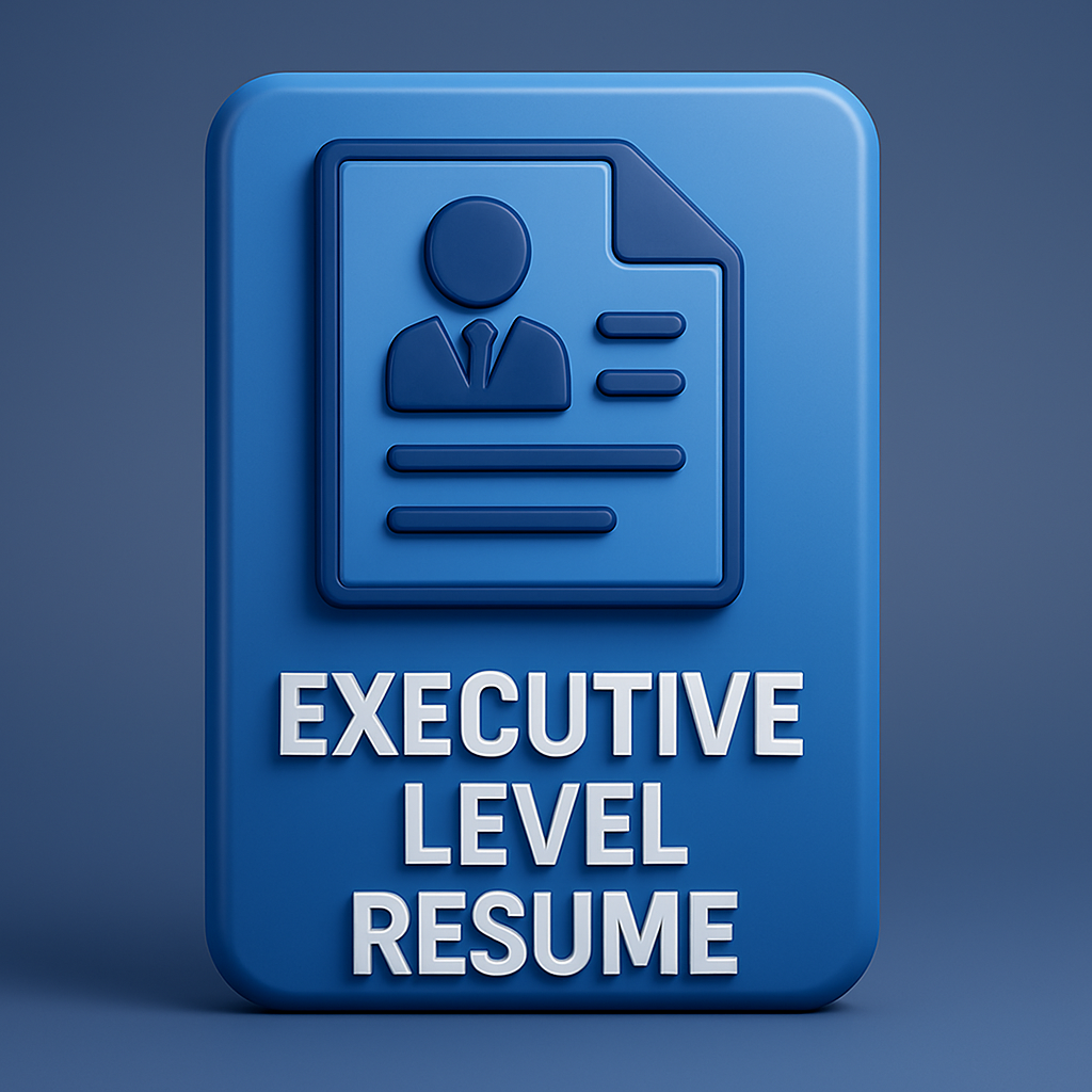 Executive Level Resume